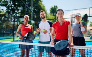 Construction terrain de pickleball