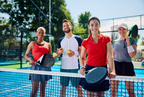 Construction terrain de pickleball